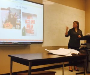 Emily Nicastro Lecture Charleston SC Public Relations Marketing